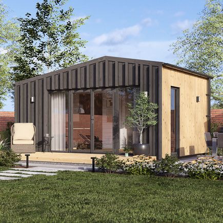 Casetta in legno da giardino TONIA PLUS (34 mm + rivestimento), 5x3 m, 15 m² avp.ui.product_images.thumbnail 1