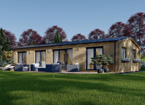 Casa in legno NICOLE (44 mm + rivestimento), 68 m² avp.ui.product_images.thumbnail 1