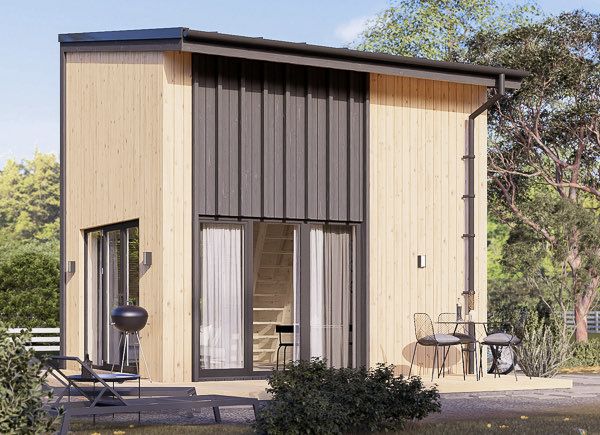 Casa in legno abitabile SOPHIA RV (Coibentata PLUS, 34 mm + rivestimento), 20 m² avp.ui.product_images.thumbnail 1