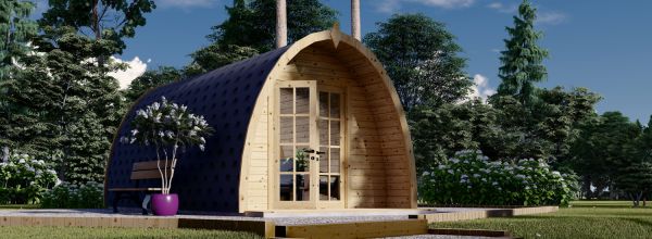 Casetta in legno da giardino BRETA (44 mm), 3x6 m, 18 m²