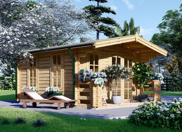 Casetta in legno da giardino KING (44 mm), 4x5 m, 20 m² avp.ui.product_images.thumbnail 1