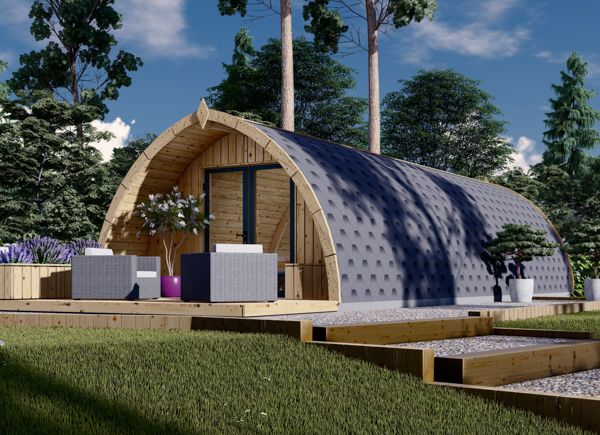 Casetta in legno da giardino BRETA (44 mm), 4x10 m, 40 m² avp.ui.product_images.thumbnail 1