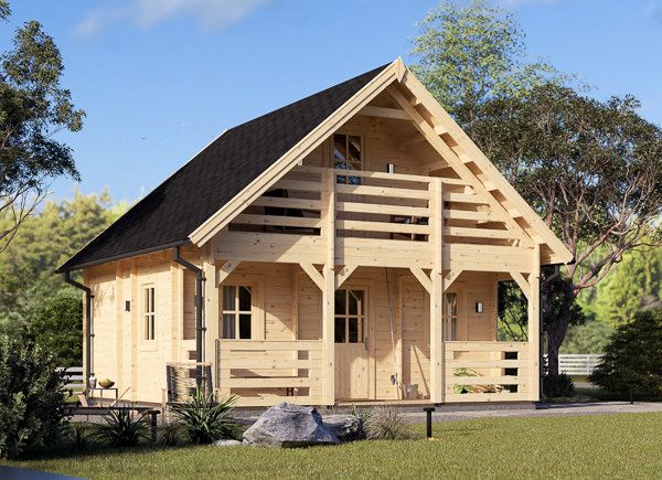 Casa in legno LIVINGTON S (44 mm), 50 m² avp.ui.product_images.thumbnail 1