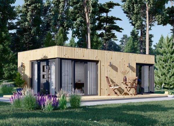 Casa in legno PREMIUM (Coibentata, 34 mm + rivestimento), 7.5x4 m, 30 m² avp.ui.product_images.thumbnail 1