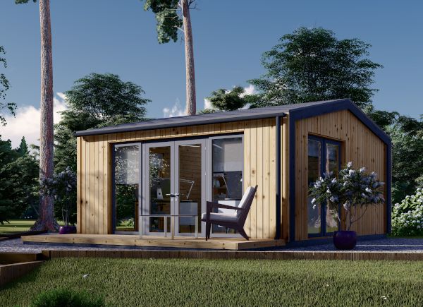 Casetta in legno da giardino EMMY (34 mm + rivestimento), 5x5 m, 25 m² avp.ui.product_images.thumbnail 1