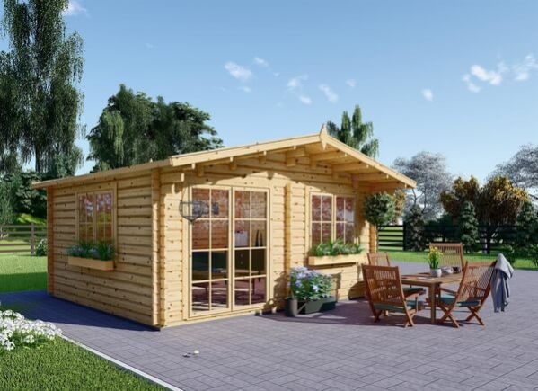 Casetta in legno da giardino WISSOUS (44 mm), 5x6 m, 30 m² avp.ui.product_images.thumbnail 1