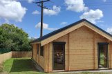Casa in legno abitabile GRETA (Coibentata, 44+44 mm), 54 m² customer 1