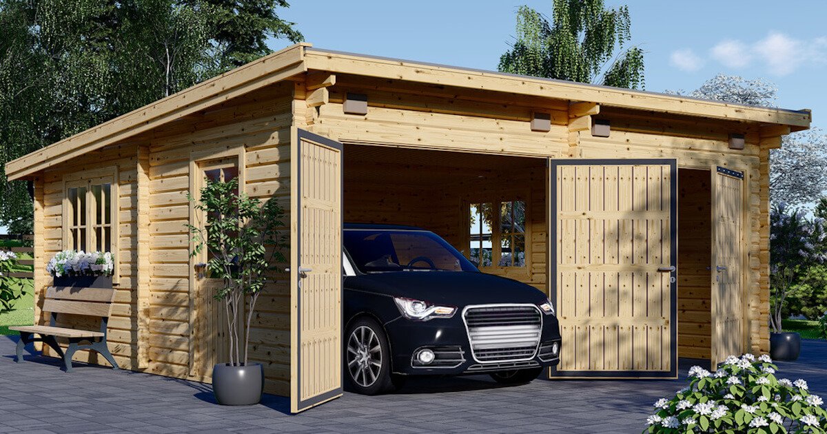 Garage in legno: un box auto straordinario e conveniente