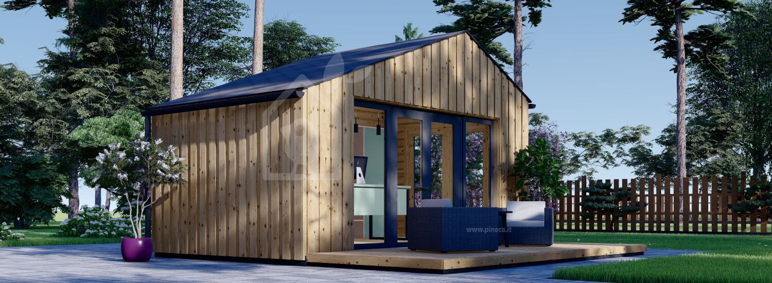 Casetta in legno da giardino TONIA (34 mm + rivestimento), 5x3 m, 15 m² visualization 1